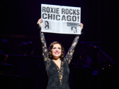 Alyssa Milano as Roxie Hart in Chicago.