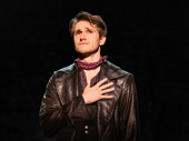 John Cardoza as Christian in Moulin Rouge! The Musical.