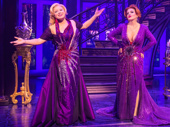 Megan Hilty as Madeline Ashton and Jennifer Simard as Helen Sharp in Death Becomes Her.