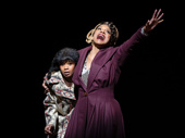 Joy Woods as Louise and Audra McDonald as Rose in Gypsy.