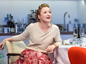 Lesley Manville as Jocasta in Oedipus.