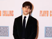 Taylor Trensch last performed on the Beaumont stage as Mordred in the 2023 revival of Camelot. Now he plays journalist Skeets Miller.