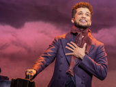 Jordan Fisher as Christian in Moulin Rouge! The Musical.