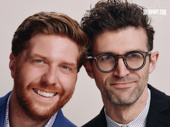 Sam Pinkleton with Oh, Mary! producer Lucas McMahon