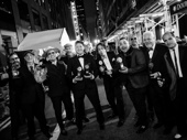 The Buena Vista Social Club band celebrates their special Tony recognition.