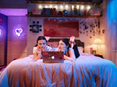 Chiara Aurelia as Georgia and Ella Stiller as Dilaria in Dilaria.
