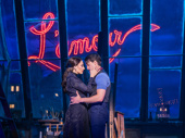 Ashley Loren as Satine and Christian Douglas as Christian in Moulin Rouge! The Musical.