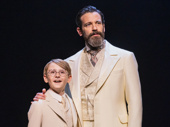 Nick Barrington as Little Boy and Colin Donnell as Father in Ragtime.