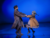 Brandon Uranowitz as Tateh and Tabitha Lawing as Little Girl in Ragtime.