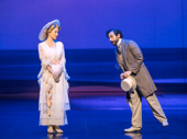 Caissie Levy as Mother and Brandon Uranowitz as Tateh in Ragtime.