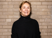 Two-time Tony winner Laurie Metcalf at the Little Bear Ridge Road opening night reception.