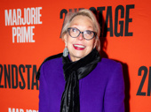 Isabelle Stevenson Tony Award winner Julie Halston goes out on the town in honor of Marjorie Prime's opening night.