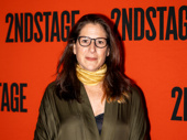 Tony-nominated director Anne Kauffman poses with pride on opening night of Broadway's Marjorie Prime.