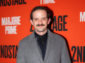 Tony winner Will Brill, currently off-Broadway in Meet the Cartozians, steps out for Marjorie Prime's opening night.