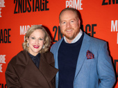 Opening night of Marjorie Prime makes a great date night out for two-time Tony winner Katie Finneran and actor Darren Goldstein—who starred alongside Cythia Nixon in The Little Foxes.
