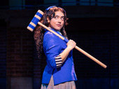 Kuhoo Verma as Veronica Sawyer in Heathers The Musical.
