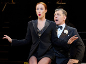 Whitney Leavitt as Roxie Hart and Tam Mutu as Billy Flynn in Chicago.
