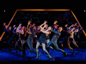 Sophie Carmen-Jones as Velma Kelly and the cast of Chicago.