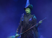 Keri René Fuller as Elphaba in Wicked.
