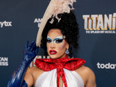 Salina EsTitties makes waves on the opening night carpet of Titanique on Broadway.