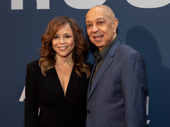 Rosie Perez and George C. Wolfe, who directed Don Cheadle in the world premiere of Topdog/Underdog off-Broadway, attend Proof on opening night.