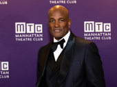 Tony winner Kenny Leon directs The Balusters, which he celebrates on the opening night carpet.