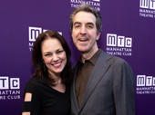 Cruising off the success of the 25th anniversary concert of The Last Five Years, Jason Robert Brown attends the opening night of The Balusters with wife Georgia Stitt.