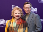 The Homebound Project actors Dylan Baker and Becky-Ann Baker reunite with writer David Lindsay-Abaire at the opening of his new play, The Balusters.