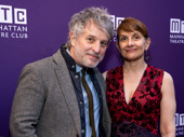 Becky Shaw director Tripp Cullman and playwright Gina Gionfriddo support another play of the Broadway season, The Balusters, on opening night.