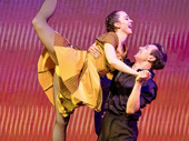Samantha Siegel and Anthony Cannarella in Gotta Dance!.