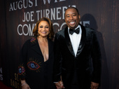 Director Debbie Allen and Producer Brian Moreland pose on the opening night of their collaboration, Joe Turner's Come and Gone.