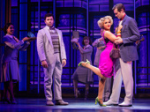 Corbin Bleu as Nick Carraway, Linedy Genao as Myrtle Wilson and John Behlmann as Tom Buchanan in The Great Gatsby.