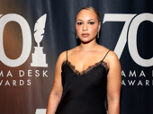 Jasmine Cephas Jones gives her support to the 2026 Drama Desk nominees.