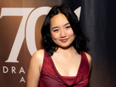 Drama Desk Awards announcer Helen J. Shen supports the nominees at the 2026 ceremony.
