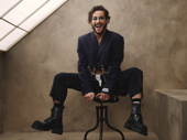 Titanique's Frankie Grande drove all night to get to our portrait studio.