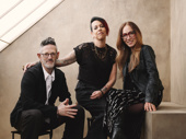 The Rescues (Gabriel Mann, Adrianne "AG" Gonzalez, and Kyler England) are in sync in honor of The Lost Boys' Drama League nominations.