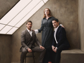 Titanique creators Constantine Rousouli, Marla Mindelle and Tye Blue serve Succession realness in our portrait studio.