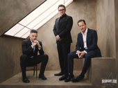 The Lost Boys producers James Carpinello, Marcus Chait and Patrick Wilson made it through the night and into our portrait studio.