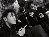 Tony winner Ali Louis Bourzgui seeing double.