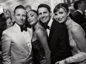 Agent Joe Machota, Tony winner Nicole Scherzinger, Tony winner Benj Pasek and former SIX star Dylan Mulvaney invoke FOMO on everyone who comes across this photo.