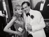 Oedipus producer Sonia Friedman and party host John Gore.