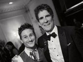 Schmigadoon! Tony winners: producer Micah Frank and creator Cinco Paul.