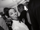 The Rocky Horror Show's Stephanie Hsu is silly at the soiree.