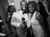 Tony winner Zhailon Levingston and former White House Press Secretary Karine Jean-Pierre.