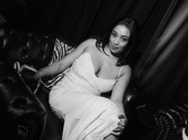 Jasmine Amy Rogers looks wonderful in white.