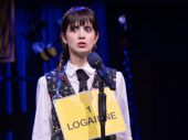 Laura Marano as Logainne Schwartzandgrubenierre in The 25th Annual Putnam County Spelling Bee.