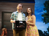 Max Chernin as Marty and Talia Suskauer as Pearl in A Walk on the Moon.