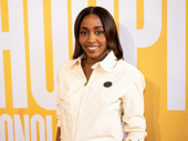 On opening night of The Whoopi Monologues, Ayo Edebiri supports her former Proof scene partner Kara Young.
