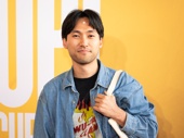 Jin Ha supports his Proof pal Kara Young on opening night of The Whoopi Monologues.