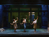 Savannah Lee Birdsong, Morgan Ashley Bryant and Christine Wanda in Little Shop of Horrors.